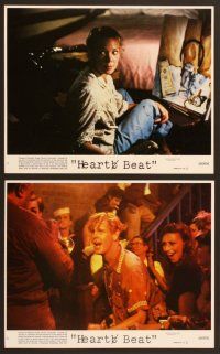 5c072 HEART BEAT 8 8x10 mini LCs '80 Nick Nolte, Sissy Spacek, & John Heard as Jack Kerouac!