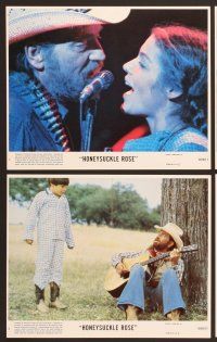 5c080 HONEYSUCKLE ROSE 8 8x10 mini LCs '80 Willie Nelson, Dyan Cannon & Amy Irving, country music!