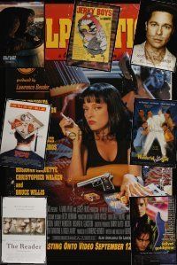 5d028 LOT OF 28 UNFOLDED ONE-SHEETS lot '93-'09 Pulp Fiction video, Benjamin Button, King Kong