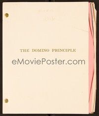 5d259 DOMINO PRINCIPLE revised final draft script February 23, 1976, screenplay by Adam Kennedy