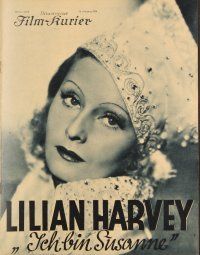 5d198 I AM SUZANNE German program '34 Gene Raymond, Lilian Harvey with marionettes of stars!