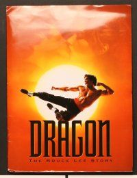 5d220 DRAGON: THE BRUCE LEE STORY presskit '93 kung fu biography, Jason Scott Lee, Lauren Holly