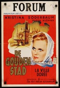 5e636 GOLDEN CITY Belgian R50s Veit Harlan's Die goldene Stadt, Kristina Soderbaum!