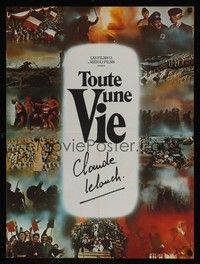 5e370 AND NOW MY LOVE French 23x32 '75 Claude Lelouch's Toute une vie, Marthe Keller!