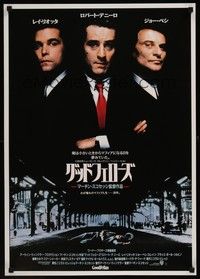 5e235 GOODFELLAS Japanese '90 Robert De Niro, Joe Pesci, Ray Liotta, Martin Scorsese classic!