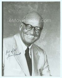 5g318 JAMES ROOSEVELT signed 8x10 REPRO still '60s head & shoulders smiling portrait!