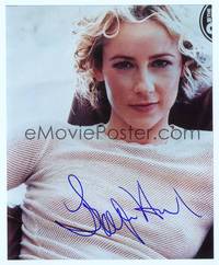 5g297 TRAYLOR HOWARD signed color 8x10 REPRO still '00s great sexy close up wearing mesh shirt!