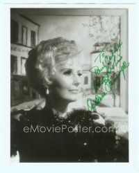 5g153 BARBARA STANWYCK signed deluxe 8x10 still '70s portrait of the older star, still beautiful!
