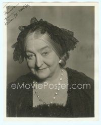 5g183 HELEN WESTLEY signed deluxe 8x10 still '30s head & shoulders portrait wearing cool jewelry!