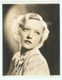 5g210 MARION DAVIES signed deluxe 7.75x10 still '35 head & shoulders portrait of the blonde star!