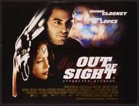 5h006 OUT OF SIGHT English LC '98 Steven Soderbergh, George Clooney, Jennifer Lopez