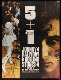 5h394 5 + 1 French 1p '70 Mick Jagger & The Rolling Stones, Johnny Hallyday!