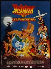 5h405 ASTERIX IN AMERICA French 1p '94 Gerhard Hahn's Asterix et les indiens, Uderzo art!