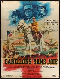 5h417 BELLS WITHOUT JOY French 1p '62 Carillons sans joie, Dany Carrel, great Mascii art!
