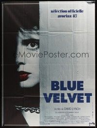 5h432 BLUE VELVET French 1p '86 directed by David Lynch, different c/u of Isabella Rossellini!