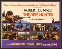 5j001 DEER HUNTER English pressbook '78 directed by Michael Cimino, Robert De Niro, Walken!