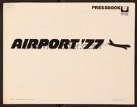 5j150 AIRPORT '77 pressbook '77 Lee Grant, Jack Lemmon, Olivia de Havilland!