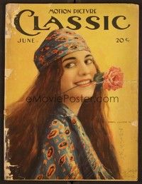5k066 MOTION PICTURE CLASSIC magazine June 1919 c/u of pretty Mabel Juliene Scott by Leo Sielke!
