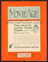 5k053 MOVIE AGE exhibitor magazine December 23, 1930 Marie Dressler is another Charlie Chaplin!