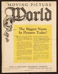 5k043 MOVING PICTURE WORLD exhibitor magazine Nov 5, 1921 Mary Pickford in Little Lord Fauntleroy!