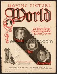 5k042 MOVING PICTURE WORLD exhibitor magazine October 29, 1921 Abel Gance's I Accuse, Nazimova!