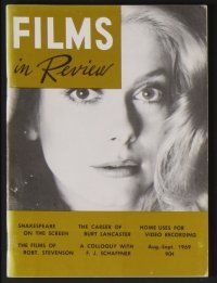 5k034 LOT OF 20 FILMS IN REVIEW MAGAZINES lot '68 - '69 best movies of those years + cool articles!
