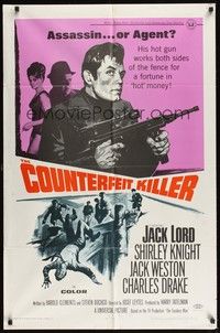 5m222 COUNTERFEIT KILLER 1sh '68 his gun works both sides of the fence, Assassin Or Agent?