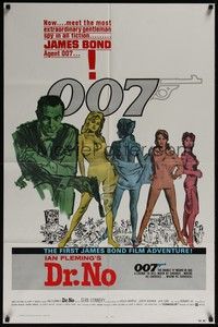 5m011 DR. NO 1sh R80 Sean Connery is the most extraordinary gentleman spy James Bond 007!