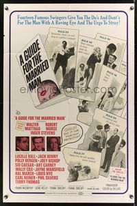 5m371 GUIDE FOR THE MARRIED MAN 1sh '67 written by America's most famous swingers!