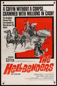 5m396 HELLBENDERS 1sh '67 I Crudeli, Sergio Corbucci, Joseph Cotten spaghetti western!