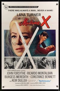 5m515 MADAME X 1sh '66 sexy Lana Turner always had a man, but never a name!
