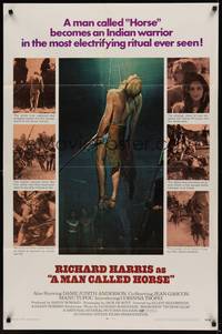 5m529 MAN CALLED HORSE 1sh '70 Richard Harris becomes Sioux Native American Indian warrior!
