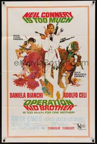 5m618 OPERATION KID BROTHER 1sh '67 little brother Neil Connery in James Bond copy, Lesset art!