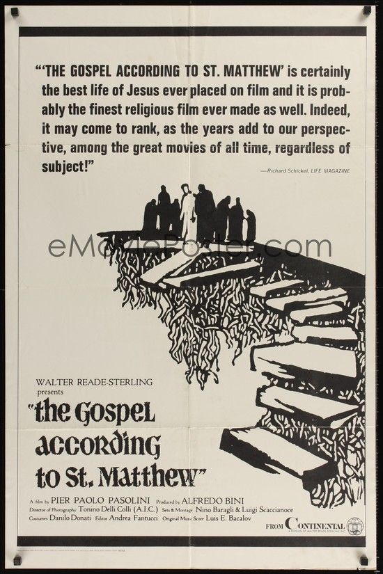 The Gospel According To St. Matthew [1964]