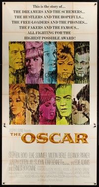 5p620 OSCAR 3sh '66 Stephen Boyd & Elke Sommer race for Hollywood's highest award, Terpning art!