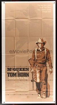 5p724 TOM HORN int'l 3sh '80 they couldn't bring enough men to bring Steve McQueen down!