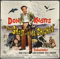 5p164 GHOST & MR. CHICKEN 6sh '66 scared Don Knotts fighting spooks, kooks, and crooks!