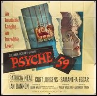 5p222 PSYCHE 59 6sh '64 Curt Jurgens has an insatiable longing for beautiful Samantha Eggar!