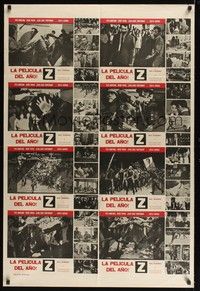 5p388 Z Argentinean '69 Yves Montand, Costa-Gavras classic, many cool images!