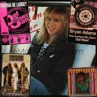 5r017 LOT OF 12 FOLDED SPECIAL POSTERS lot '80 - '93 Debbie Gibson, Def Comedy Jam + more!