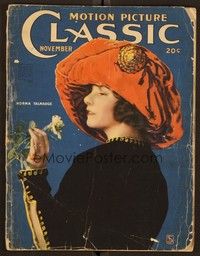 5r100 MOTION PICTURE CLASSIC magazine November 1918 portrait of Norma Talmadge by Leo Sielke!