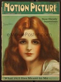 5r106 MOTION PICTURE magazine February 1926 wonderfu portrait of Mary Astor by Marland Stone!