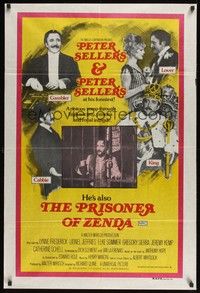 5s178 PRISONER OF ZENDA Aust 1sh '79 Elke Sommer & Peter Sellers in 3 roles!