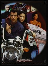 5s220 TOMORROW NEVER DIES vertical teaser Aust mini poster '97 Pierce Brosnan as James Bond 007!