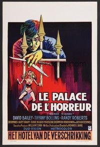 5s494 WICKED WICKED Belgian '73 wild different horror art of puppet master!