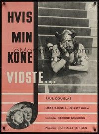 5s640 EVERYBODY DOES IT Danish '51 Linda Darnell, Paul Douglas sings!