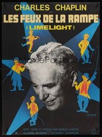 5s560 LIMELIGHT French 23x32 R70s artwork and image of Charlie Chaplin!