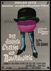 5s295 DISCREET CHARM OF THE BOURGEOISIE German '72 Bunuel's Le Charme Discret de la Bourgeoisie!