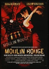 5s310 MOULIN ROUGE advance German '01 sexy Nicole Kidman, Ewan McGregor, This story is about love!
