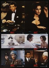 5s276 GOLDENEYE German LC poster '95 Pierce Brosnan as secret agent James Bond 007!